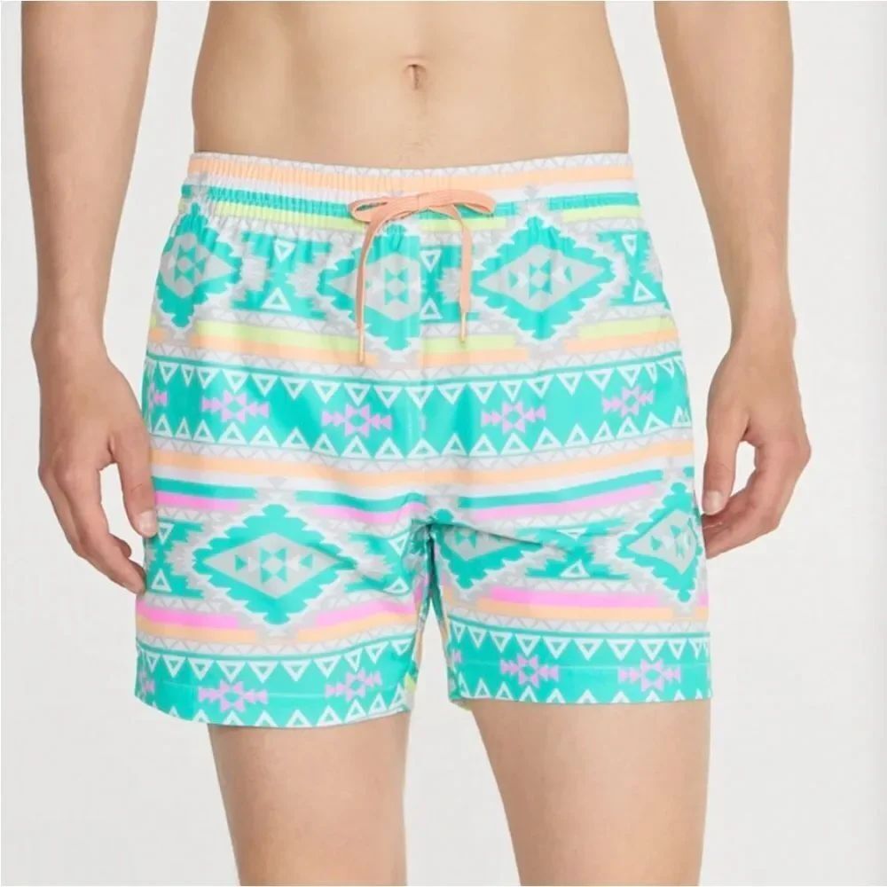 CHUBBIES | The En Fuegos 5.5” Inseam Swim Trunk Shorts Men’s Size Large